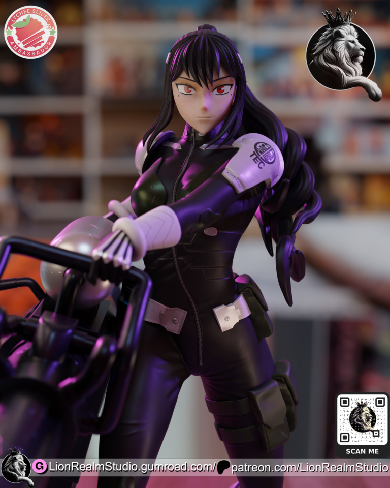Mina Ashiro - Kaiju No. 8 - STL Files - STL Forge