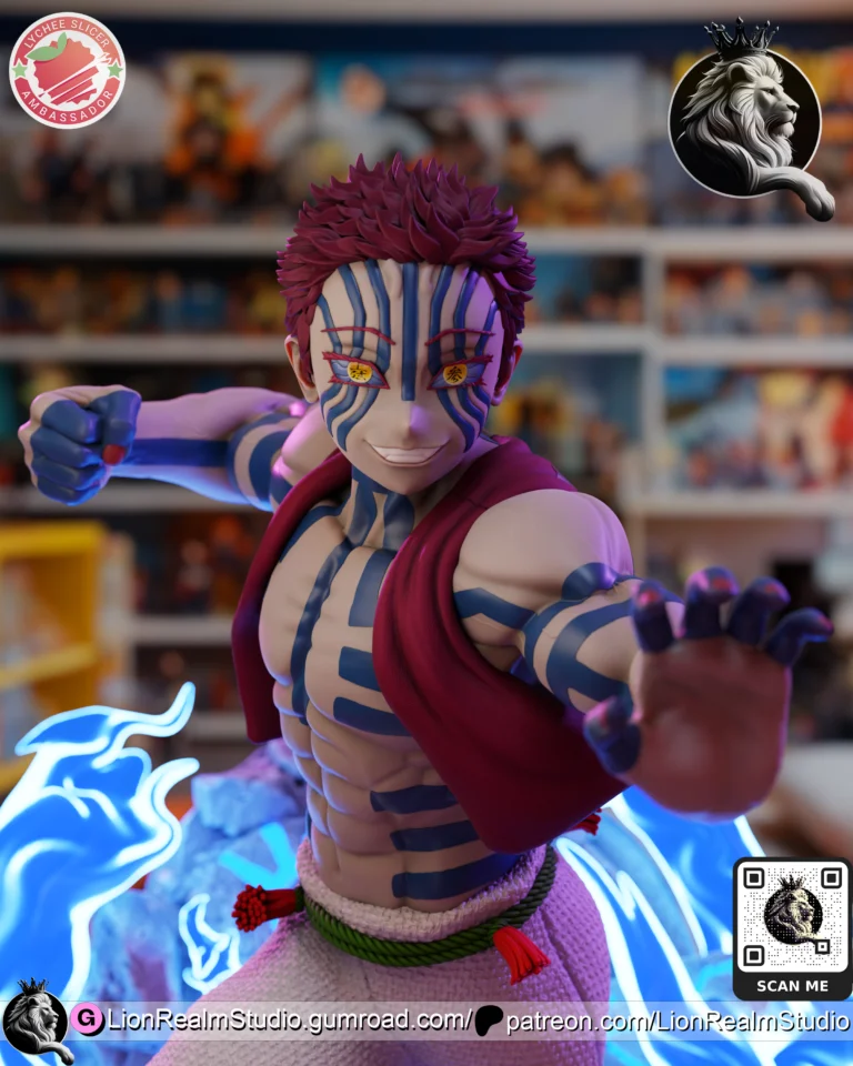 Akaza - Kimetsu no Yaiba - STL Files