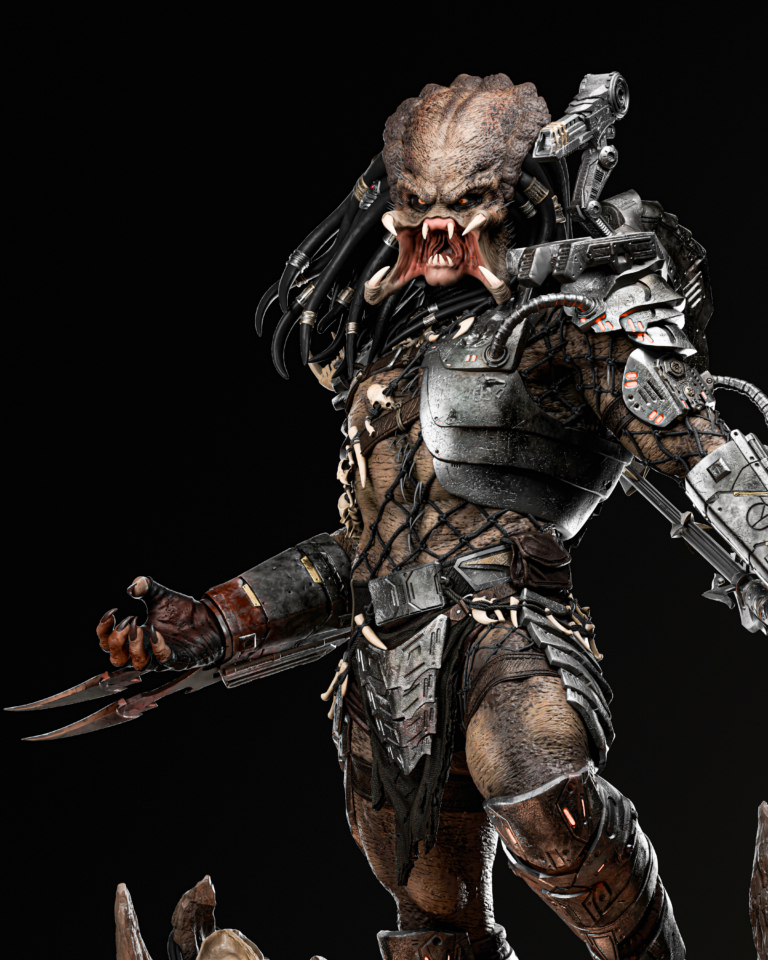 Predator STL + Bust + Poster