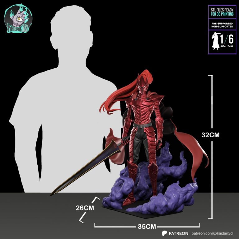 Igris + Shadow - Solo Leveling - STL Files - STL Forge