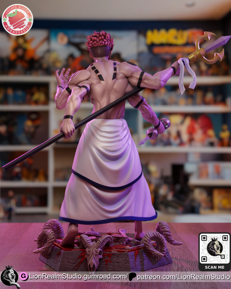 Ryomen Sukuna - Jujutsu Kaisen - STL Files - STL Forge