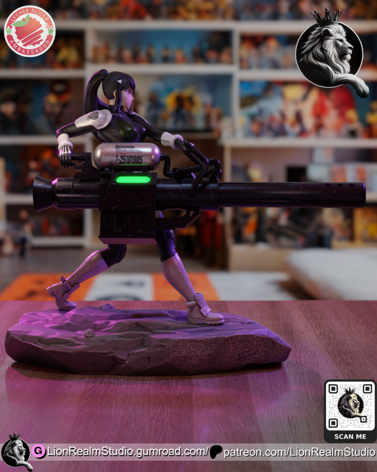 Mina Ashiro - Kaiju No. 8 - STL Files - STL Forge