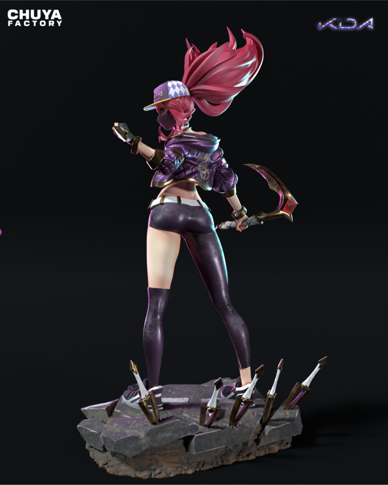 Akali K/DA - League of Legends - STL Forge