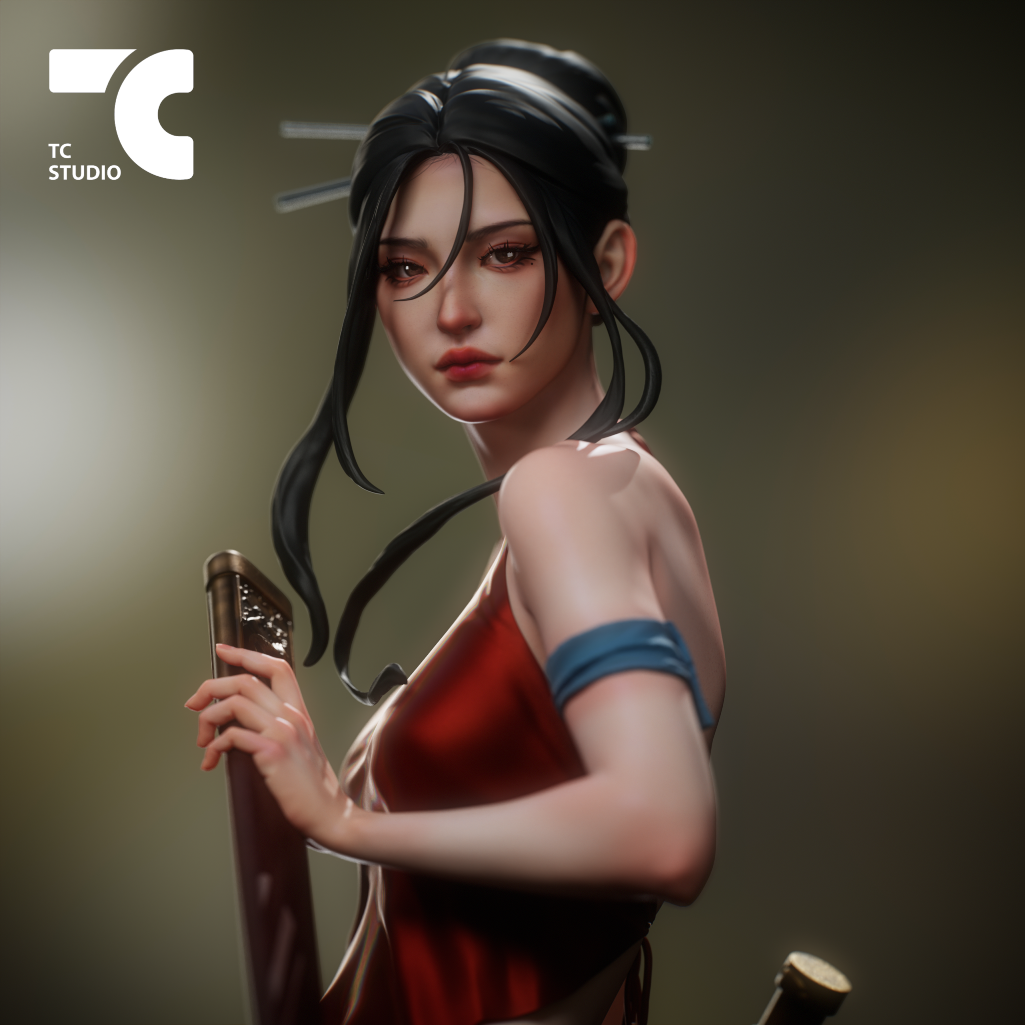 Espadachina Vietnamita - Fantasy - STL Files
