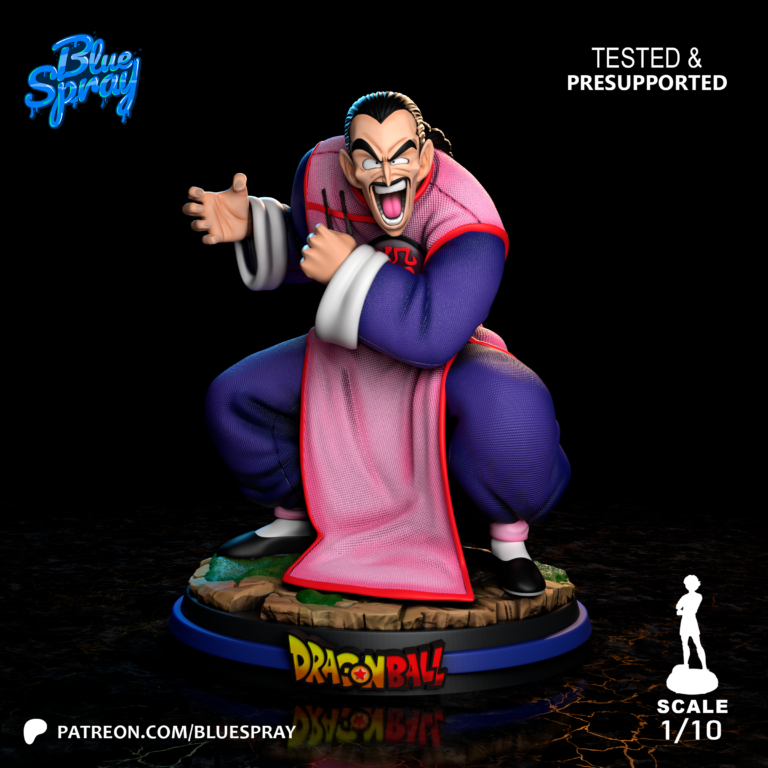 Tao Pai Pai - Dragon Ball - STL Files - STL Forge