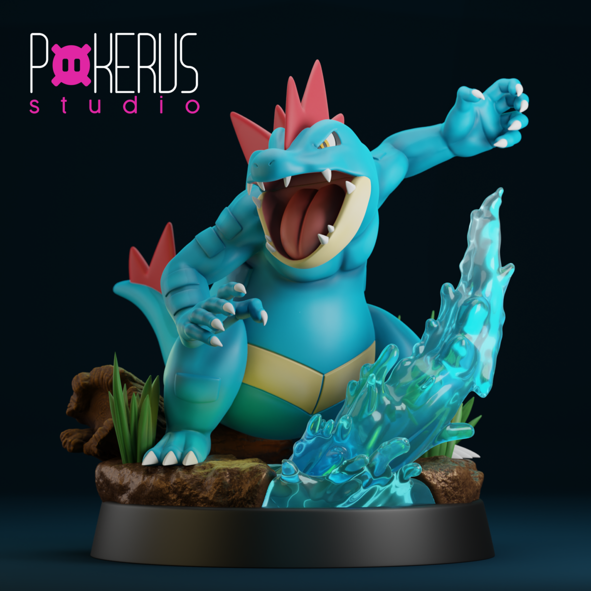 Feraligatr cuerpo completo