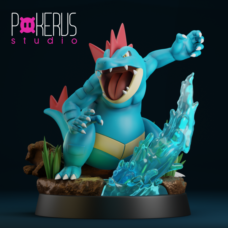 Feraligatr cuerpo completo