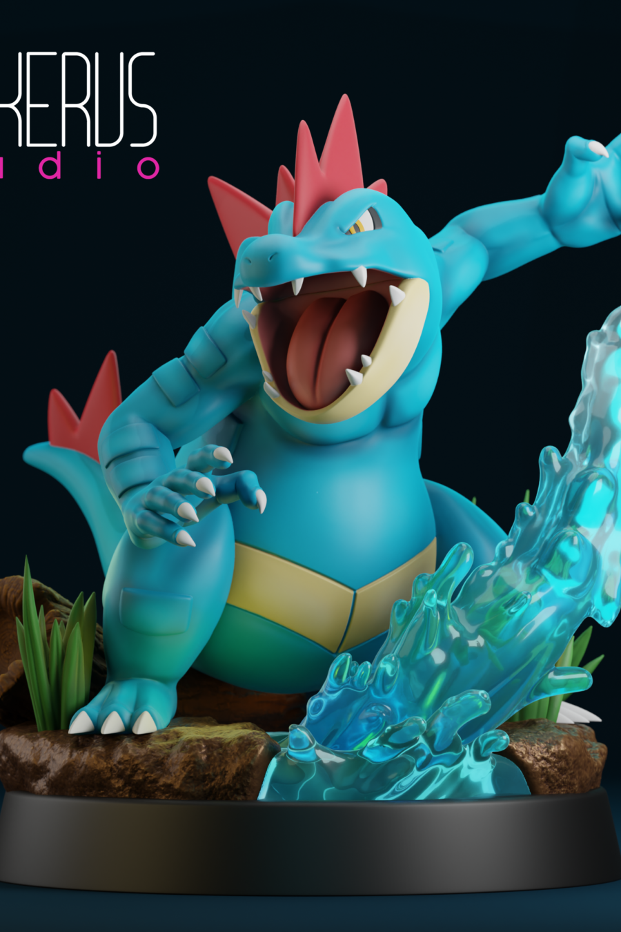 Feraligatr cuerpo completo