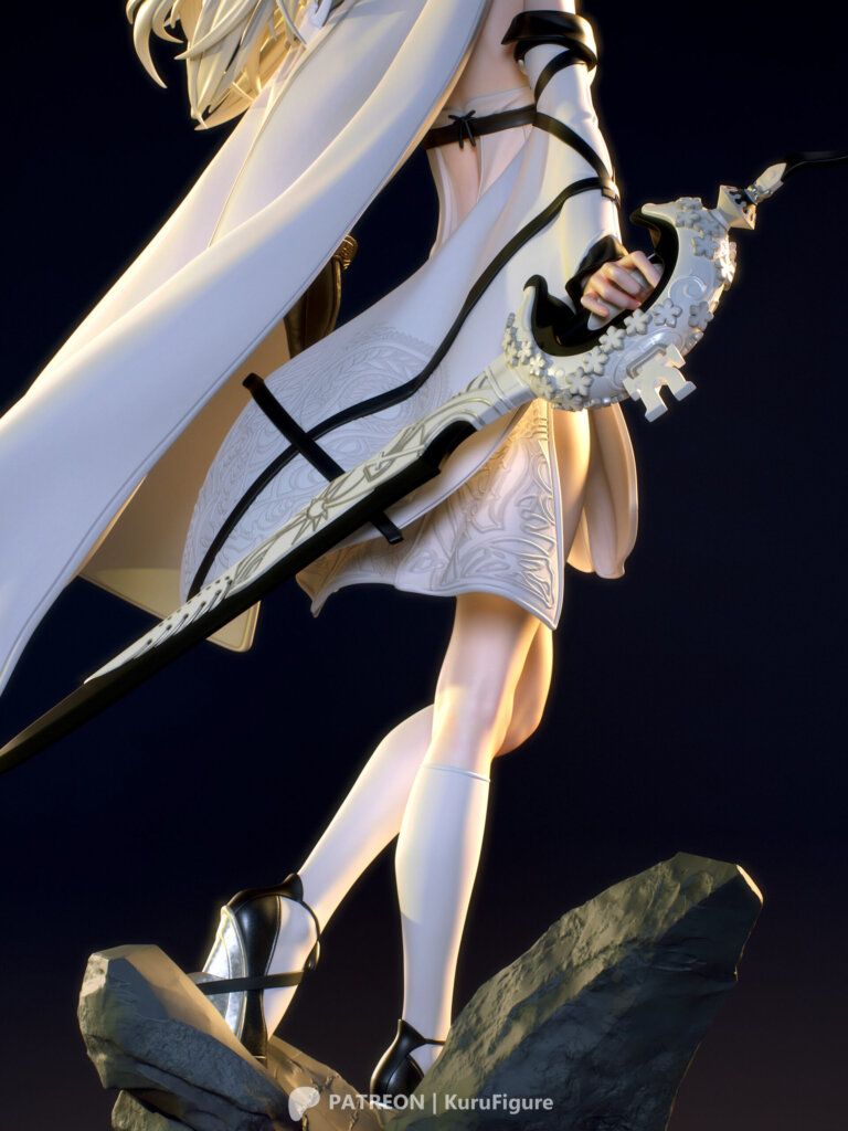 Zero - Drakengard - STL Files - STL Forge