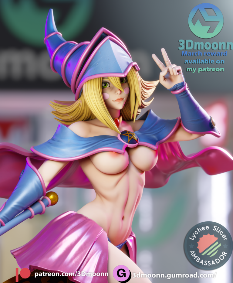 Maga Oscura 2 + NSFW - Yu Gi Oh! - STL Files