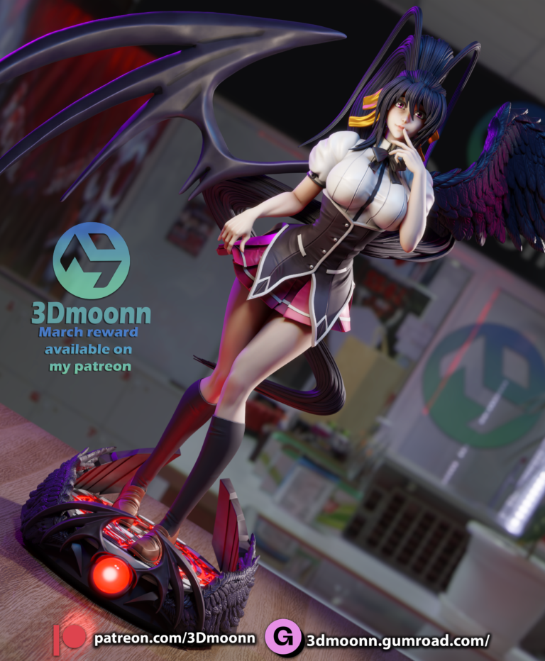 Akeno Himejima + NSFW + Extras - High School DxD - STL Files