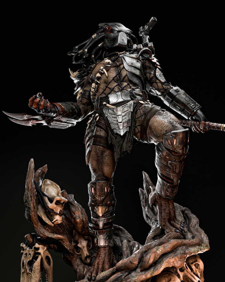 Predator STL + Bust + Poster