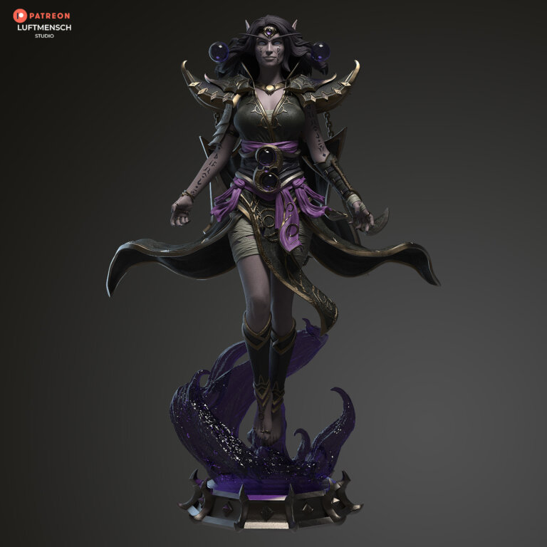 Xal'atath - Warcraft - STL Files - STL Forge