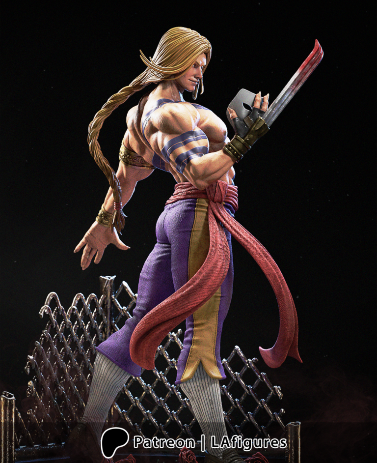 Vega + Busto - Street Fighter - STL Files