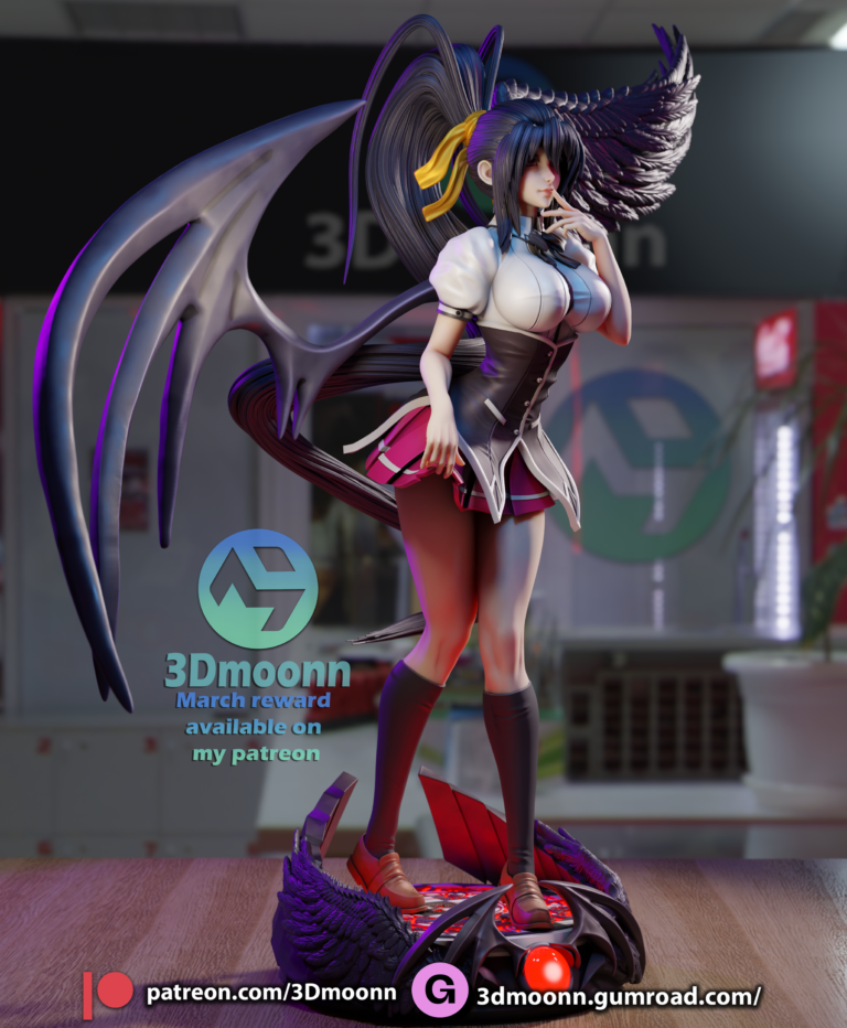 Akeno Himejima + NSFW + Extras - High School DxD - STL Files