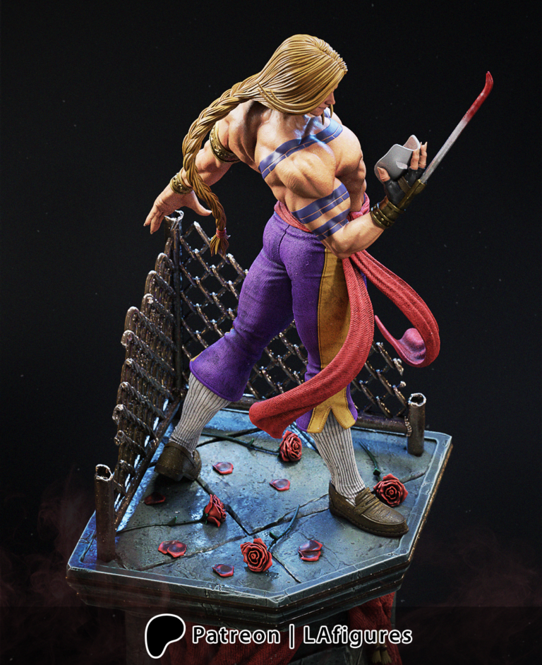 Vega + Busto - Street Fighter - STL Files