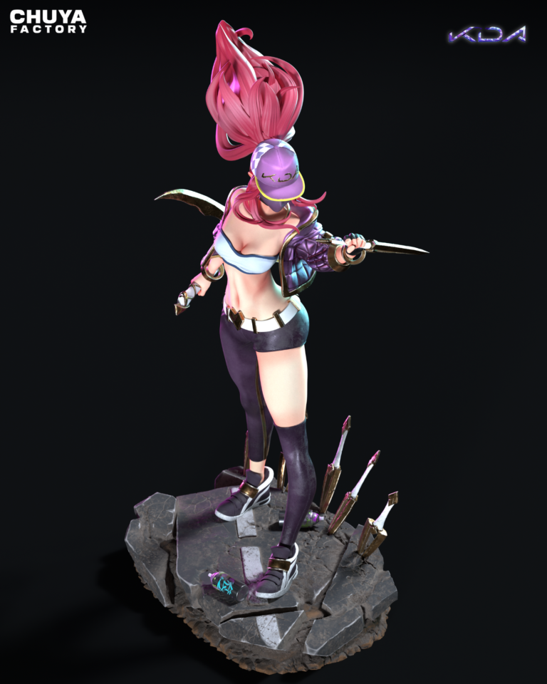 Akali K/DA - League of Legends - STL Forge