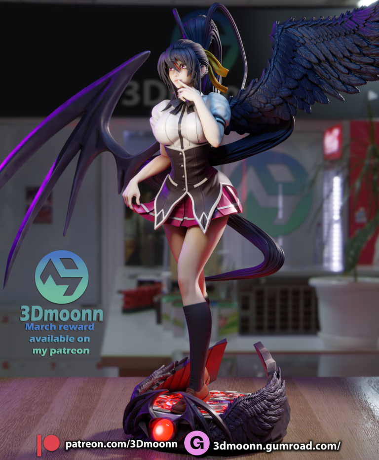 Akeno Himejima + NSFW + Extras - High School DxD - STL Files