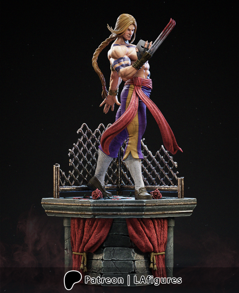 Vega + Busto - Street Fighter - STL Files
