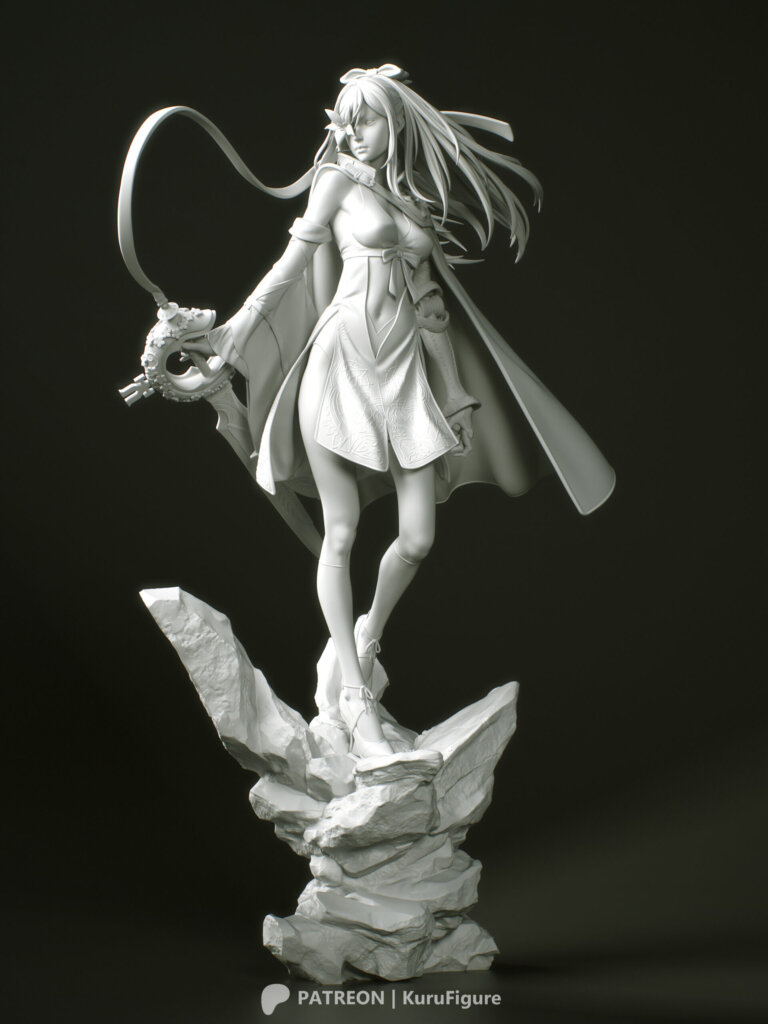 Zero - Drakengard - STL Files - STL Forge