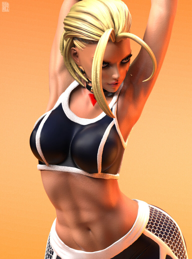 Cammy White 2 - Street Fighter - STL Files - STL Forge