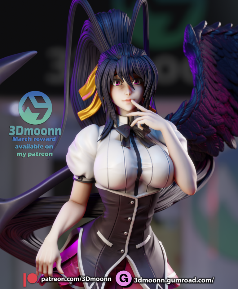 Akeno Himejima + NSFW + Extras - High School DxD - STL Files