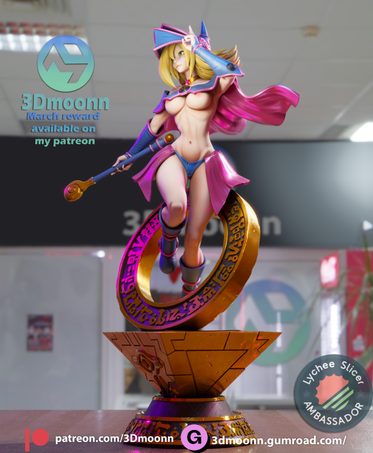 Maga Oscura 2 + NSFW - Yu Gi Oh! - STL Files