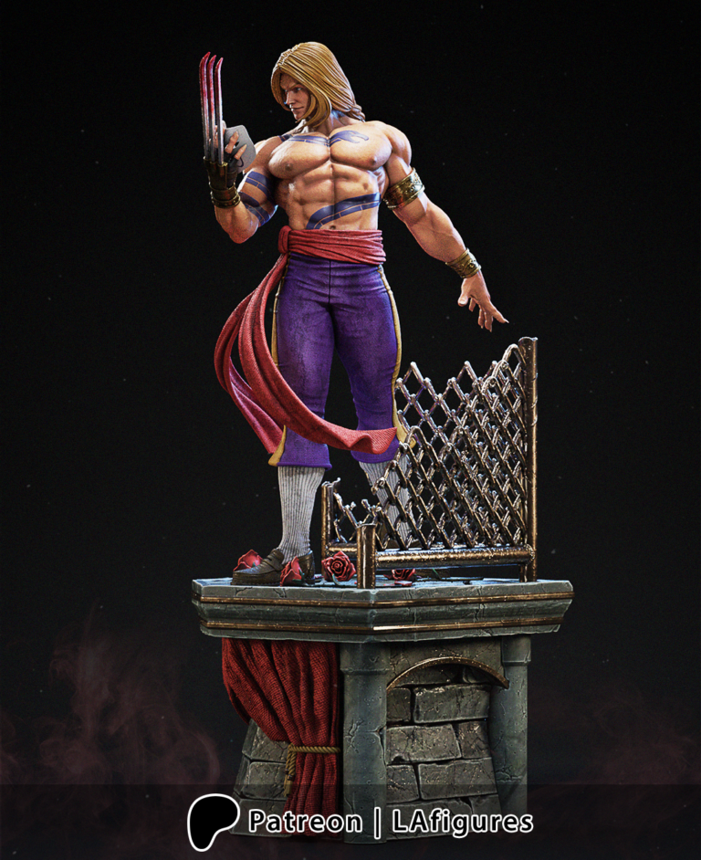 Vega + Busto - Street Fighter - STL Files