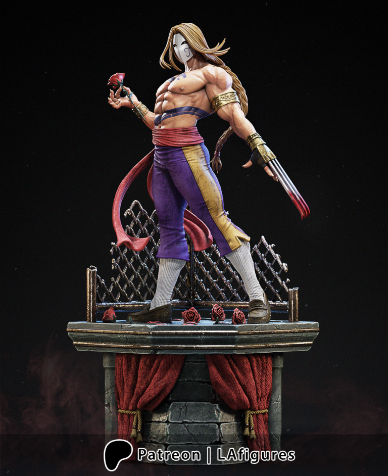 Vega + Busto - Street Fighter - STL Files