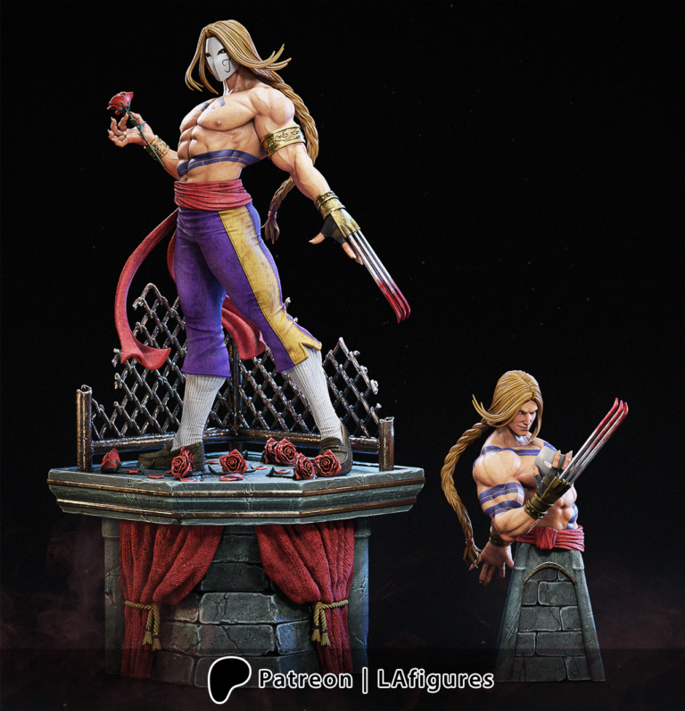 Vega + Busto - Street Fighter - STL Files