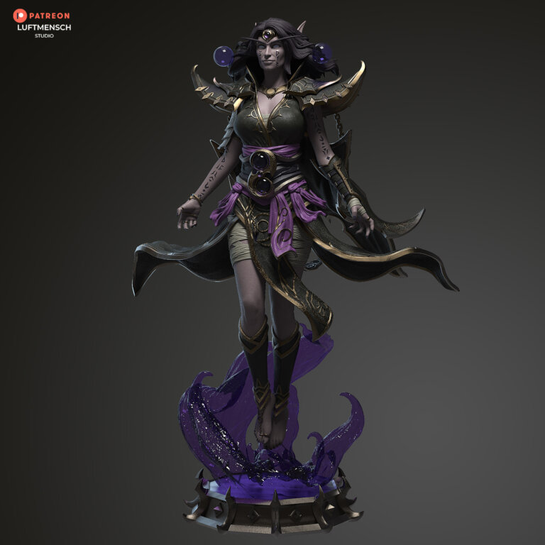 Xal'atath - Warcraft - STL Files - STL Forge