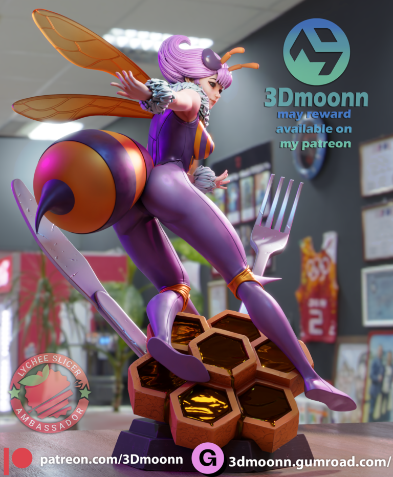 Q-bee - DarkStalkers - STL Files