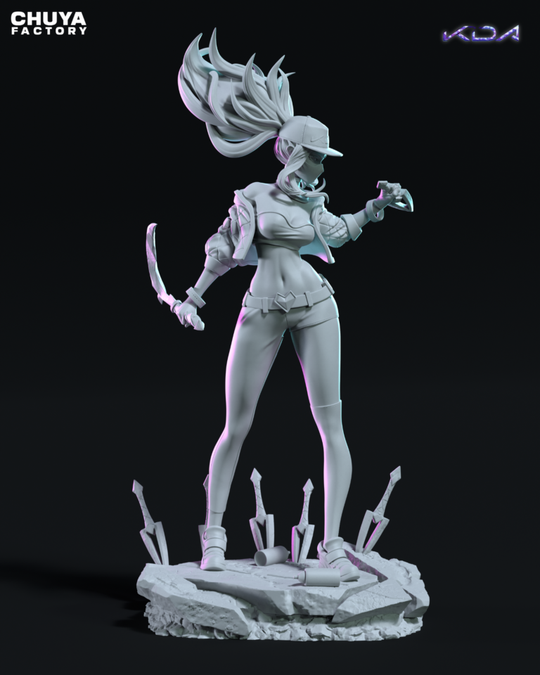 Akali K/DA - League of Legends - STL Forge
