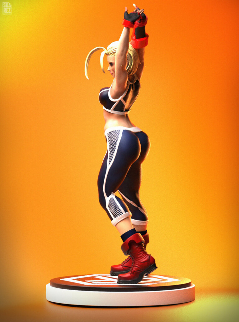 Cammy White 2 - Street Fighter - STL Files - STL Forge