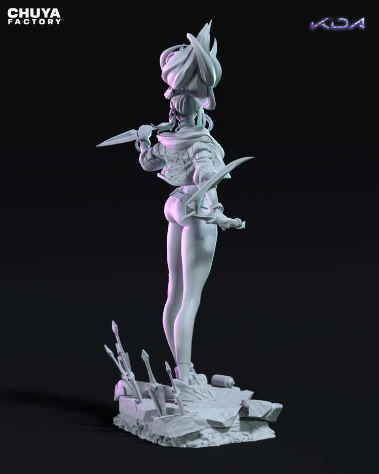 Akali K/DA - League of Legends - STL Forge