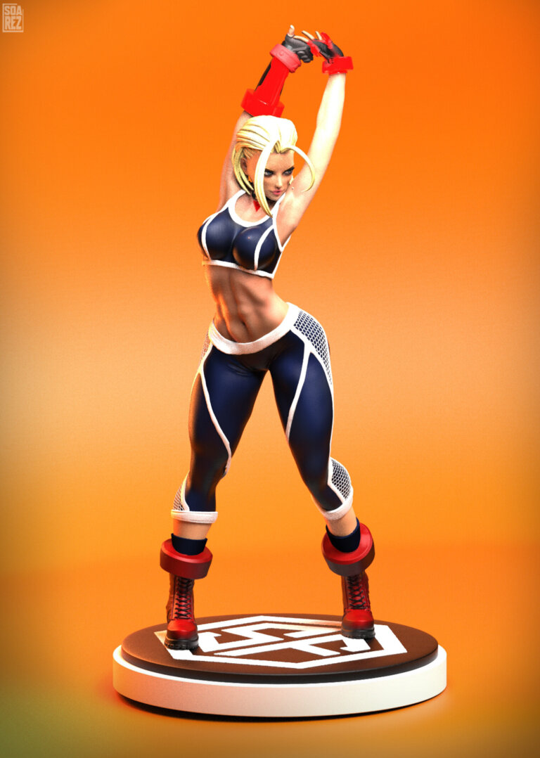 Cammy White 2 - Street Fighter - STL Files - STL Forge