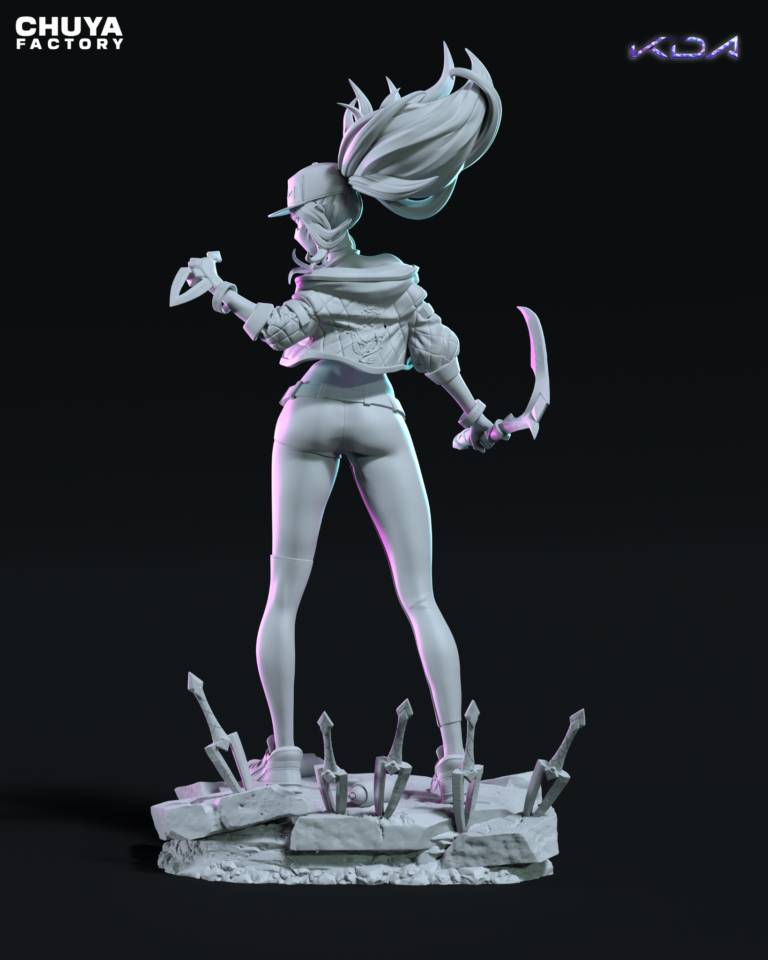 Akali K/DA - League of Legends - STL Forge