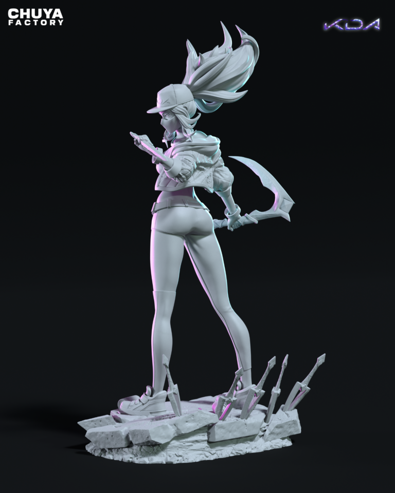 Akali K/DA - League of Legends - STL Forge