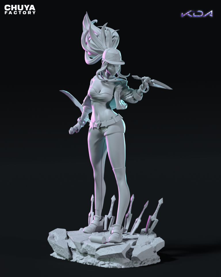 Akali K/DA - League of Legends - STL Forge