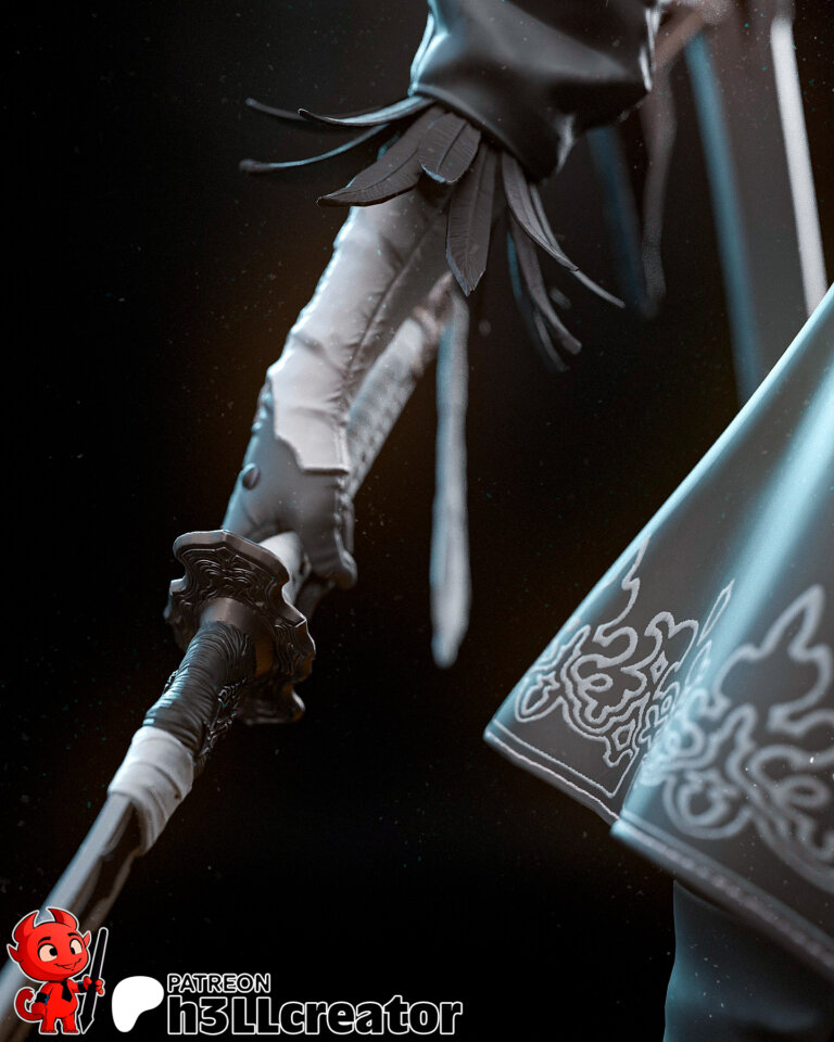 2B 3 + Bust - Nier - STL Files - STL Forge