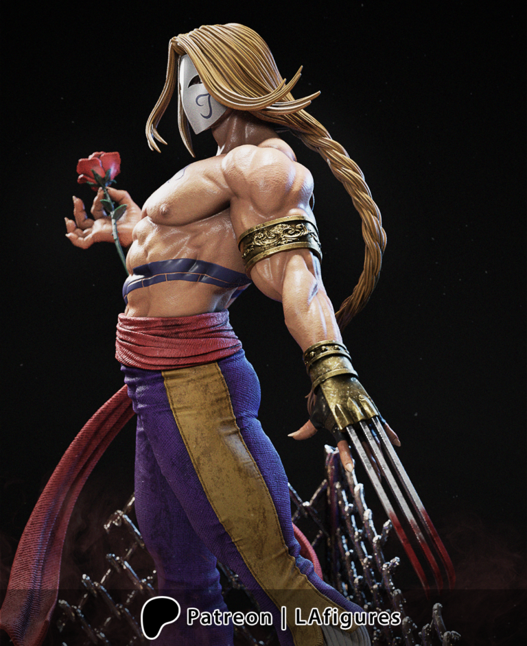Vega + Busto - Street Fighter - STL Files