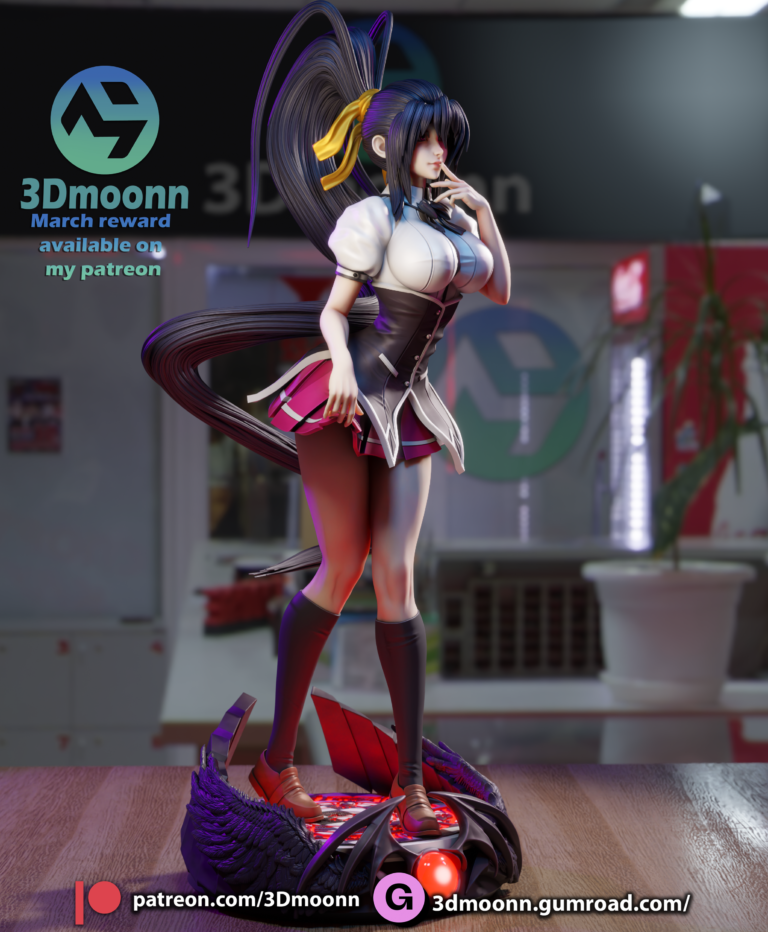 Akeno Himejima + NSFW + Extras - High School DxD - STL Files