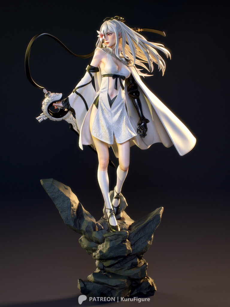 Zero - Drakengard - STL Files - STL Forge