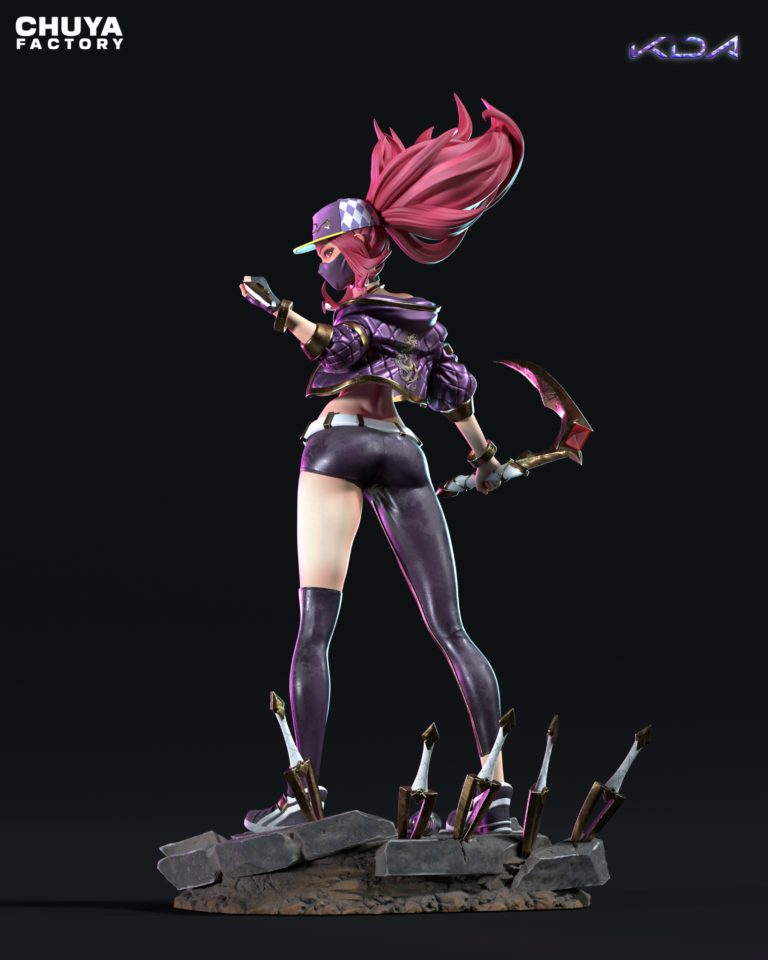 Akali K/DA - League of Legends - STL Forge