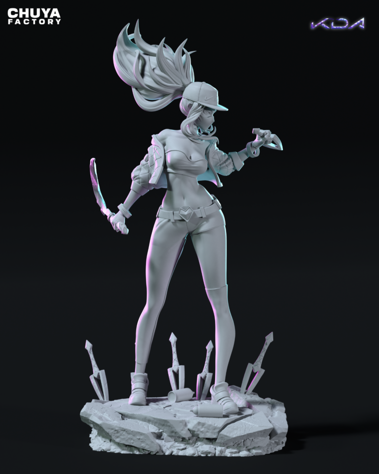 Akali K/DA - League of Legends - STL Forge