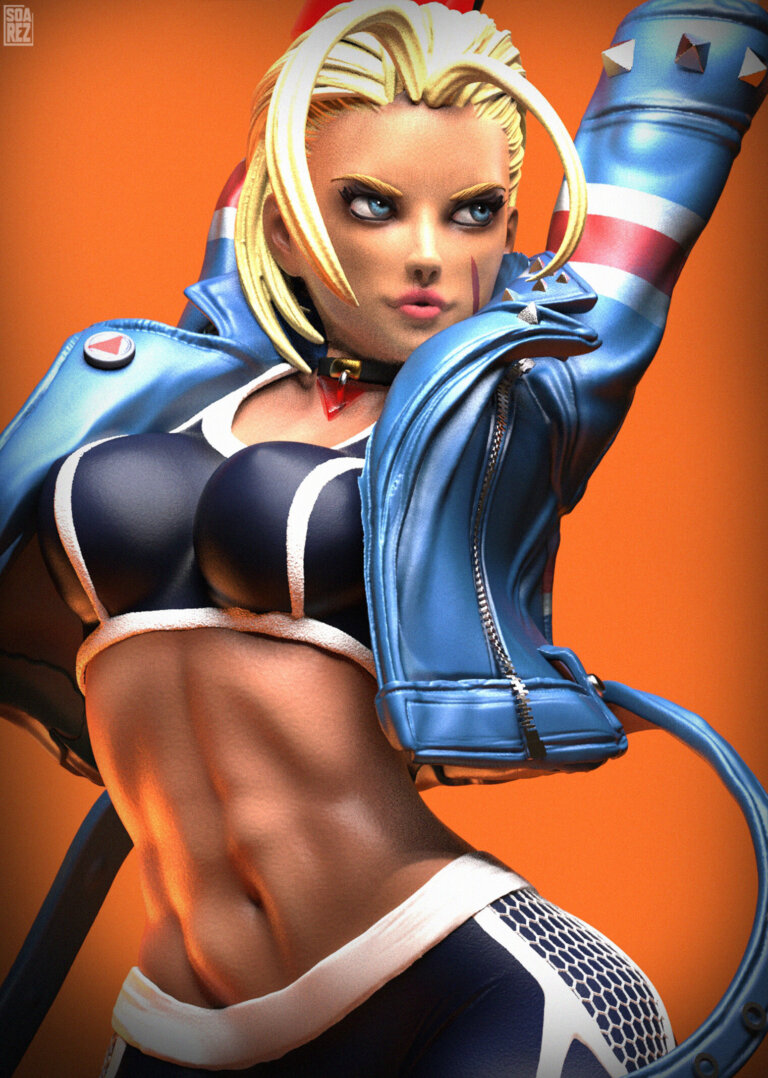 Cammy White 2 - Street Fighter - STL Files - STL Forge