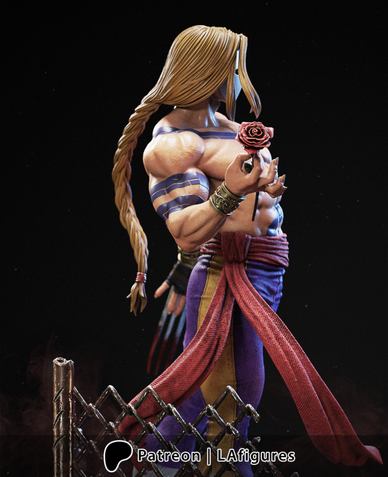 Vega + Busto - Street Fighter - STL Files