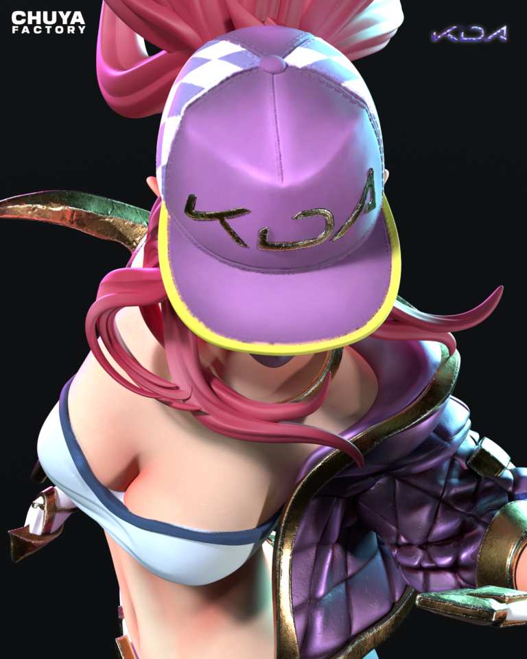 Akali K/DA - League of Legends - STL Forge