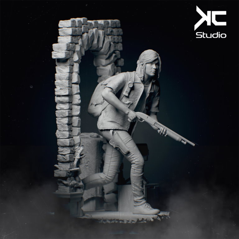 Ellie Williams + Bust - The Last of Us - STL Files