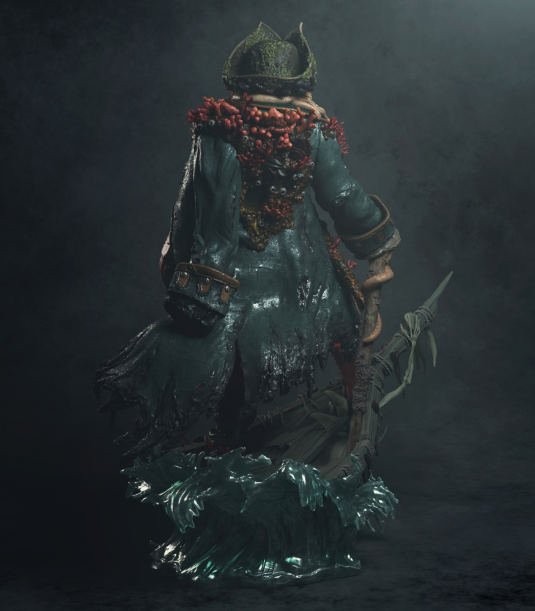 Davy Jones 2 - Piratas del Caribe - STL Files